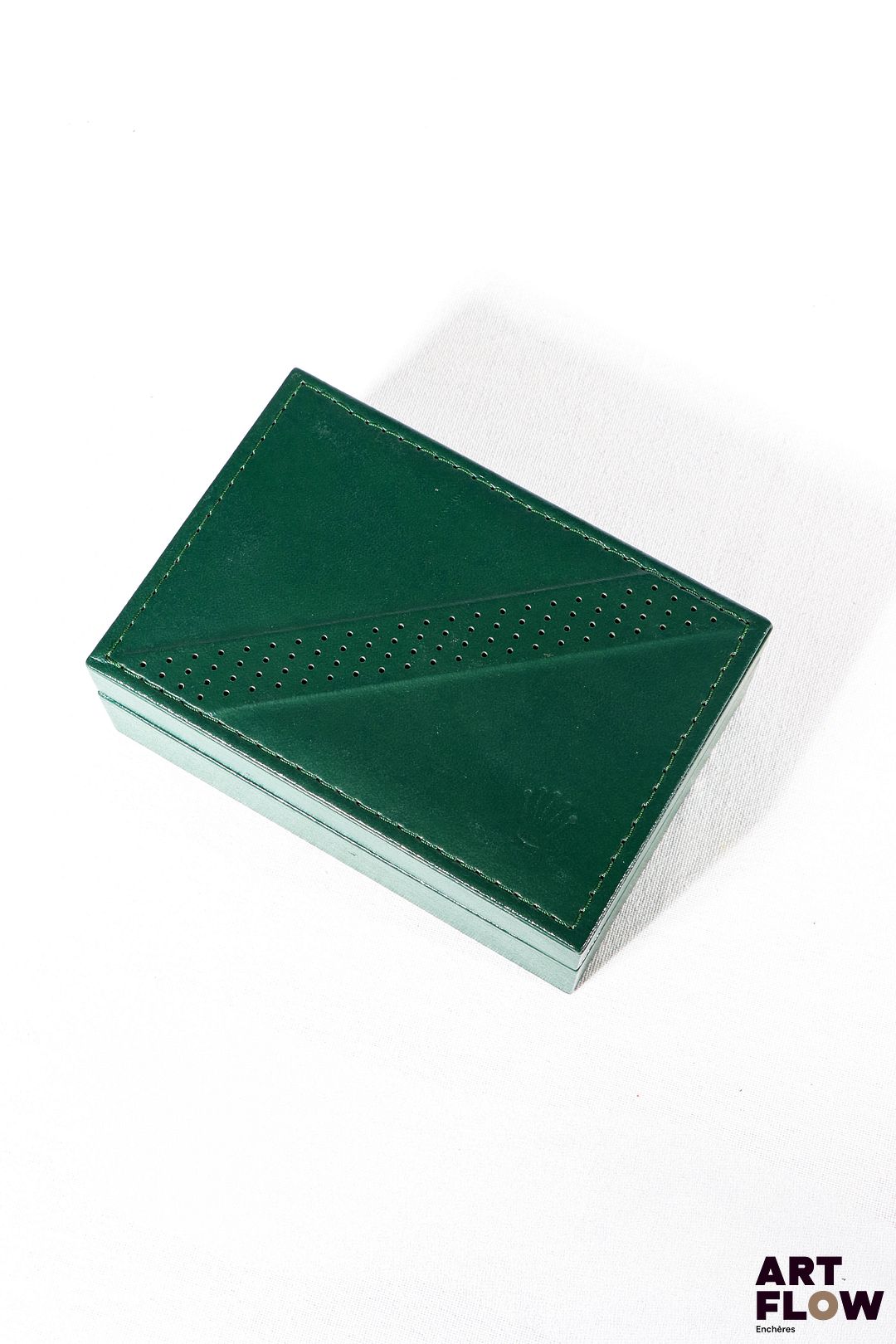 ROLEX Boîte, numérotée 68.00.2 10 x 14,5 x 5 cm Usures à l'intérieur