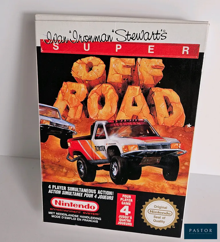 NINTENDO - NES. Jeu : Off Road. Complet avec boite, notice et cartouche. Version PAL FRA. TBE. Sortie : 1989. Course