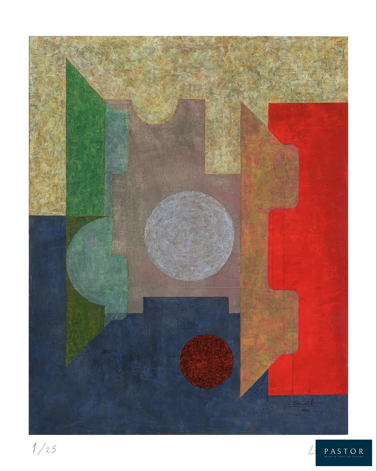 Serge BENOIT (1937)
Composition

Estampe pigmentaire
Signée au crayon
Numérotée sur 25 exemplaires

Dimensions: 50 x 40 cm
En parfait état


Expédition obligatoire, jusqu'à 5 Lithographies dans votre colis pour 14,76€ TTC en France Métropolitaine, et 29,64€ TTC pour l'Europe