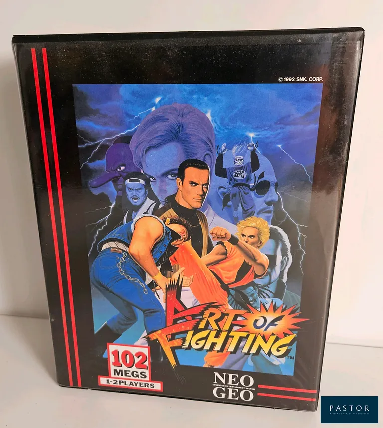 SNK - NEO GEO. Jeu : Art of Fighting. Complet avec boite, notice et cartouche. TBE. Sortie : 1992. Combat 2D