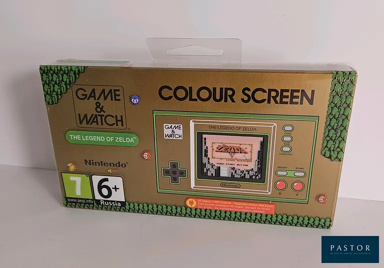NINTENDO - GAME AND WATCH. Console Game and Watch : The Legend of Zelda. Edition 35 ème anniversaire Zelda. Neuf sous blister. Sortie : 2021
