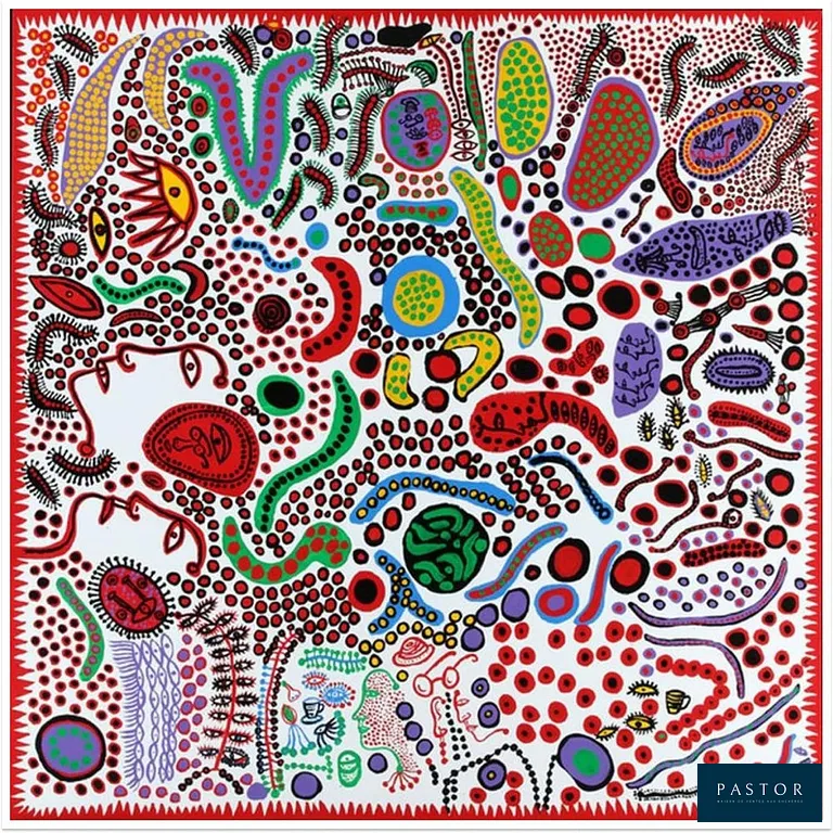 Yayoi KUSAMA
Endless Life of People, 2010

lithographie offset couleur sur papier
Publié par le Matsumoto City Museum of Art, Japon en 2010
  
  40,6 × 40,6 cm / 16 × 16 pouces
 Excellent état


Expédition obligatoire, jusqu'à 5 Lithographies dans votre colis pour 14,76€ TTC en France Métropolitaine, et 29,64€ TTC pour l'Europe