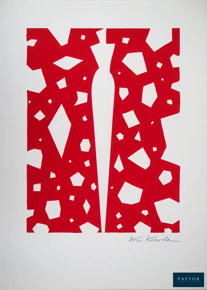 Aki KURODA (1944)
Femme mystérieuse sur fond rouge

Lithographie originale en couleurs
Signée dans la planche
Sur Vélin d'Arches 55 x 75 cm
Editée par les Ateliers Arte/Maeght, Paris

Excellent état


Expédition obligatoire, jusqu'à 5 Lithographies dans votre colis pour 14,76€ TTC en France Métropolitaine, et 29,64€ TTC pour l'Europe