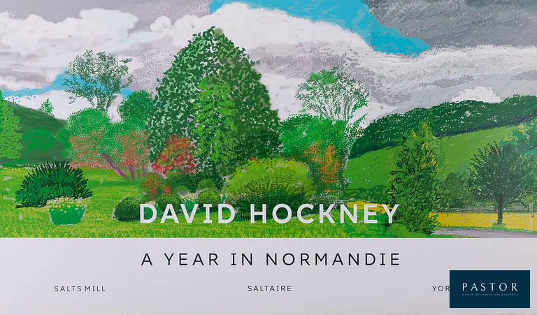 David HOCKNEY (1937)
Une année en Normandie : Sur la colline

Affiche originale en couleurs
Sur Vélin 100 x 58 cm

Excellent état

INFORMATION : Oeuvre faisant partie de la série "A year in Normandie" dessiné à l'Ipad durant les années 2020-2021


Expédition obligatoire, jusqu'à 5 Lithographies dans votre colis pour 14,76€ TTC en France Métropolitaine, et 29,64€ TTC pour l'Europe