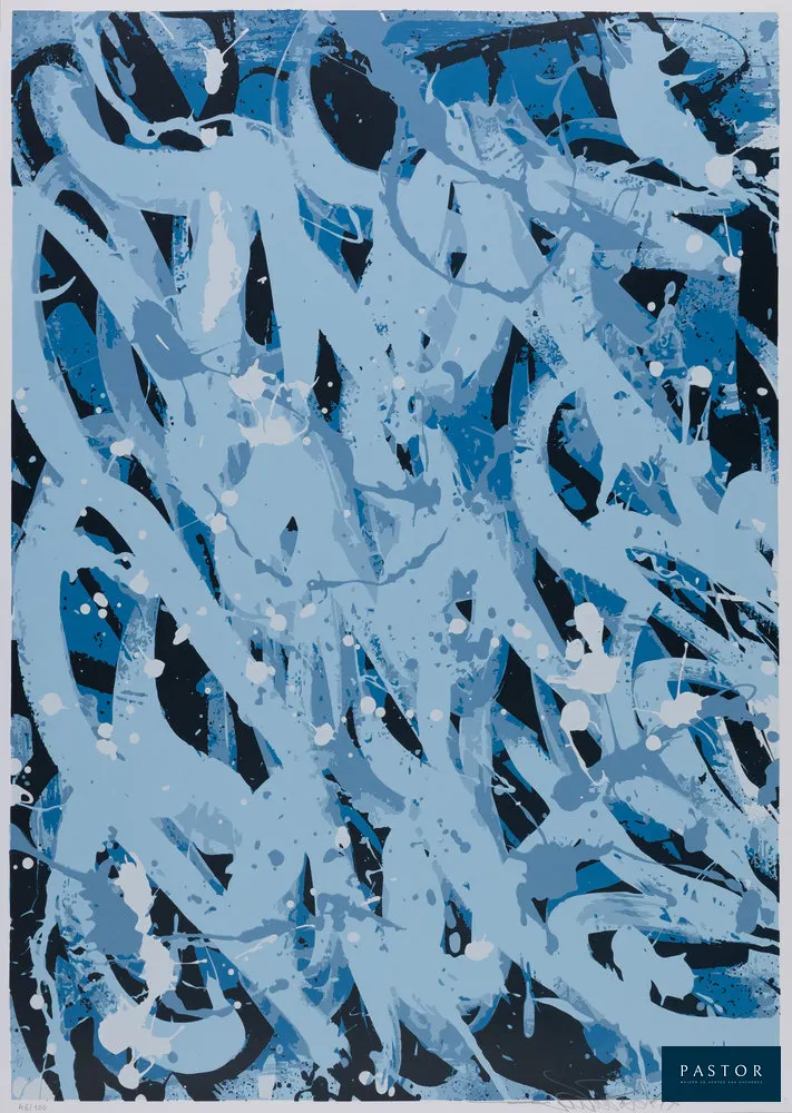 JONONE (John Andrew PERELLO dit) (1963)
Bleu Horizons

Sérigraphie originale en couleurs éditée en 2025
Signée au crayon
Edition limitée à 100 exemplaires (ici le n°46)
Sur Vélin 50 x 70 cm
Authentifiée par le cachet sec de l'éditeur Underdogs


Excellent état


Expédition obligatoire, jusqu'à 5 Lithographies dans votre colis pour 14,76€ TTC en France Métropolitaine, et 29,64€ TTC pour l'Europe