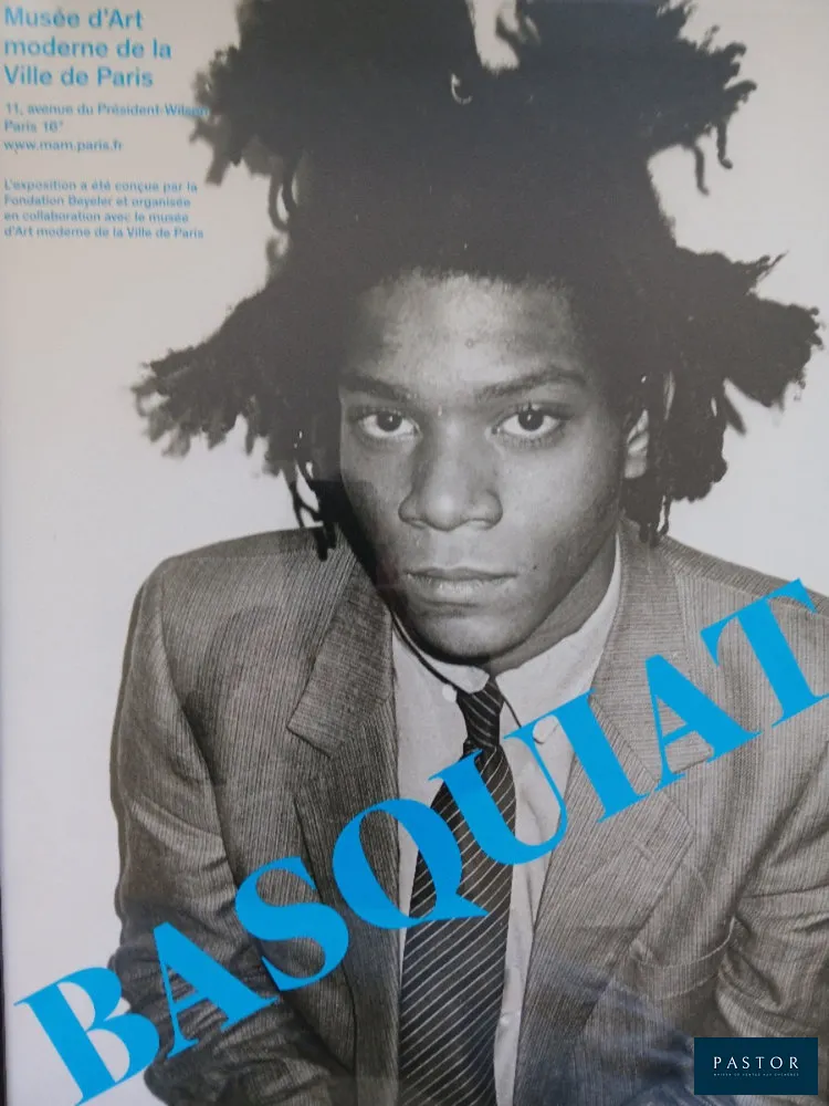Jean-Michel Basquiat (1960-1988)
Basquiat


Rare affiche originale d'exposition - 2010
Musée d'Art Moderne de la ville de Paris

exposition en collaboration avec la Fondation Beyeler

Encadrement acier et verre ; poids environ 2kg

Dimension : 60,5 x 40,5 cm
Condition : A-, très bon état


Expédition obligatoire, jusqu'à 5 Lithographies dans votre colis pour 14,76€ TTC en France Métropolitaine, et 29,64€ TTC pour l'Europe