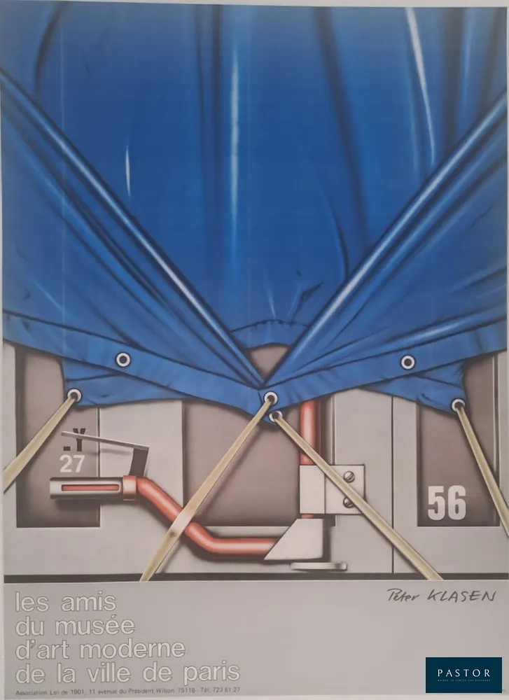 Peter Klasen (1935-)
Les amis du musée d'art moderne

Affiche Lithographique originale
Signée dans la planche
Editée en 1980 pour les amis du Musée d'Art moderne par Arte Paris

  Dimensions : 75 x 55.5 cm
  
  Très bon état


Expédition obligatoire, jusqu'à 5 Lithographies dans votre colis pour 14,76€ TTC en France Métropolitaine, et 29,64€ TTC pour l'Europe