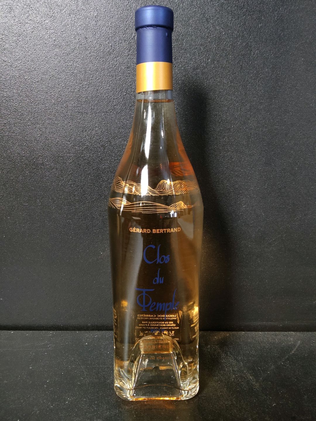 Bouteille Clos du Temple Gérard Bertrand 2018 Languedoc Cabrières
