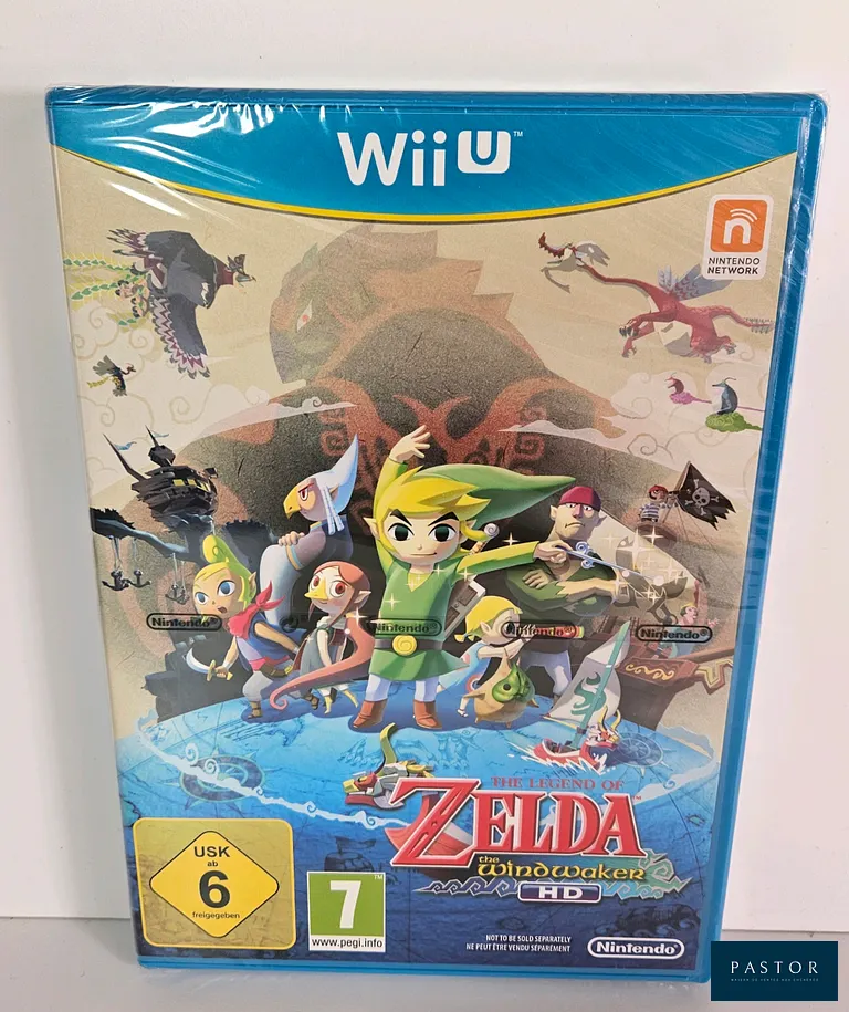 NINTENDO - WII U - The Legend of Zelda The Windwaker. Neuf sous blister. Version PAL EUR. Sortie : 2013 - Neuf