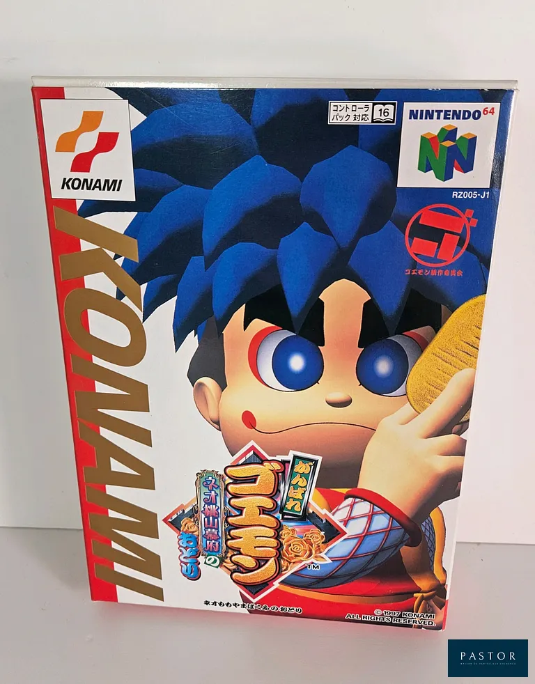 NINTENDO - N64 - Jeu : Ganbare Goemon Neo Momoyama Bakufu no Odori. Complet avec boite, notice, cartouche, cale. Version Japonais Jap. TBE. Sortie : 1997