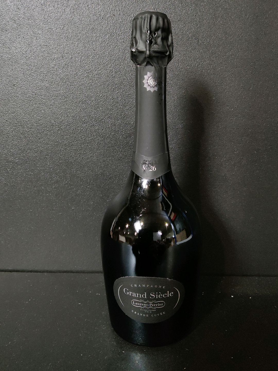 Bouteille de champagne Laurent Perrier Grande Cuvée Grand Siècle N°26 75cl