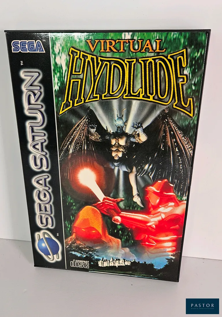 SEGA - SATURN. Jeu : Virtual Hydlide. Complet avec boite, notice, CD. Version PAL EUR. TBE. Sortie : 1995