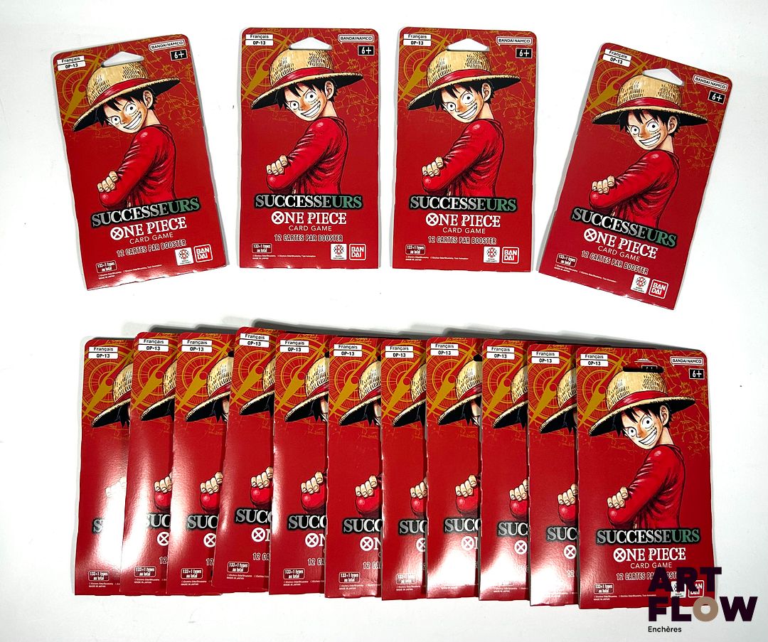 ONE PIECE Ensemble de 15 boosters sous blister Série OP13 "Successeurs" Scellés en français