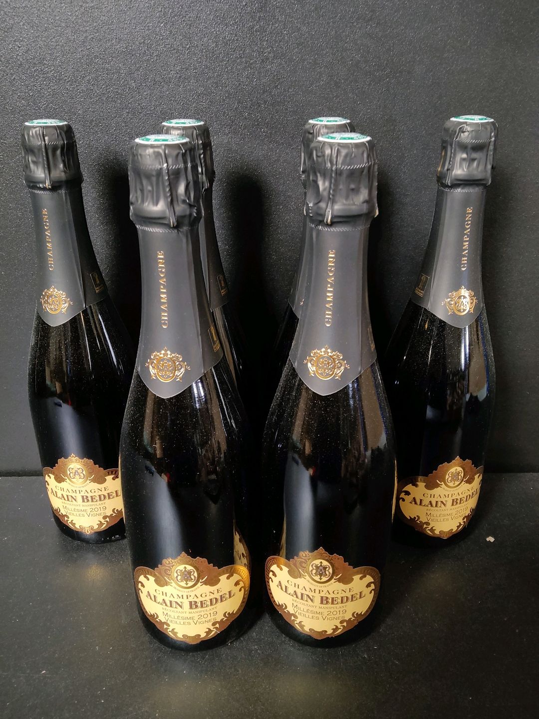 6 Bouteilles de Champagne Alain Bedel 2019