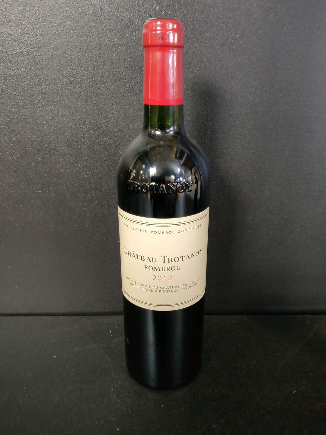 Bouteille de Château Trotanoy Pomerol 2012