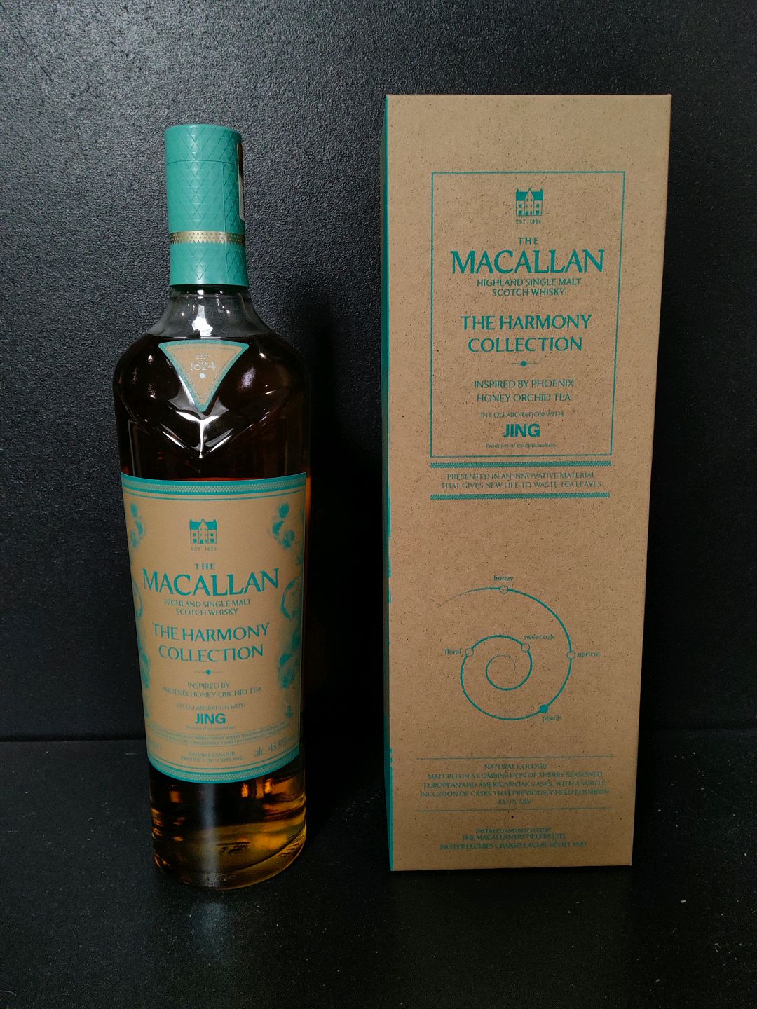 Bouteille de whisky Macallan The Harmony Collection Jing 70cl