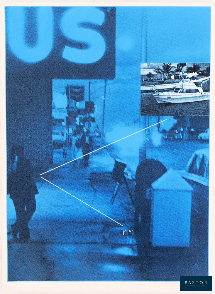 Jacques MONORY (1924-2018)
Rêve américain, 1976

Sérigraphie originale (atelier Arcay)
Signée au crayon
Sur vélin BFK Rives 38 x 28 cm

INFORMATIONS : Cette sérigraphie a été publiée à l'occasion du deux centième anniversaire de la Déclaration d'Indépendance des Etats-Unis et fait partie de la série "U.S.A 76", Edition Le Club du Livre - Philippe Lebaud, limitée à 300 exemplaires non numérotés.

Excellent état


Expédition obligatoire, jusqu'à 5 Lithographies dans votre colis pour 14,76€ TTC en France Métropolitaine, et 29,64€ TTC pour l'Europe