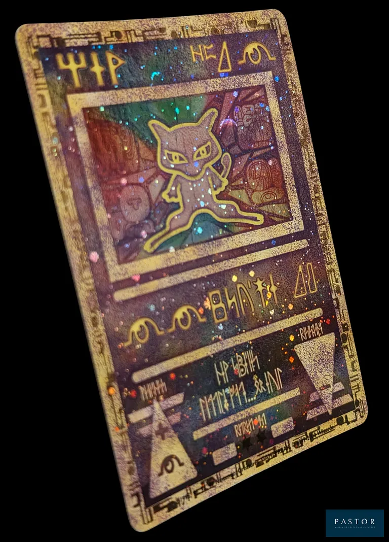 Carte Pokémon Mew Antique - Promotionnelle.
Carte distribuée en 2000 pendant la première semaine d'exploitation du film Pokémon "Le pouvoir est en toi" (Pokémon The movie).
Carte en état Bon /Très bon, en français.
Pliure au recto de la carte (voir photos).
Livrée sous bulles et toploader.