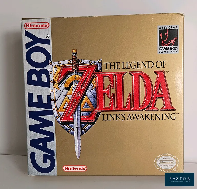 NINTENDO - GAME BOY. Jeu : The Legend of Zelda Link's Awakening. Complet avec boite, notice et cartouche. Version US. TBE. Culte et rare dans cet état. Sortie : 1993. RPG