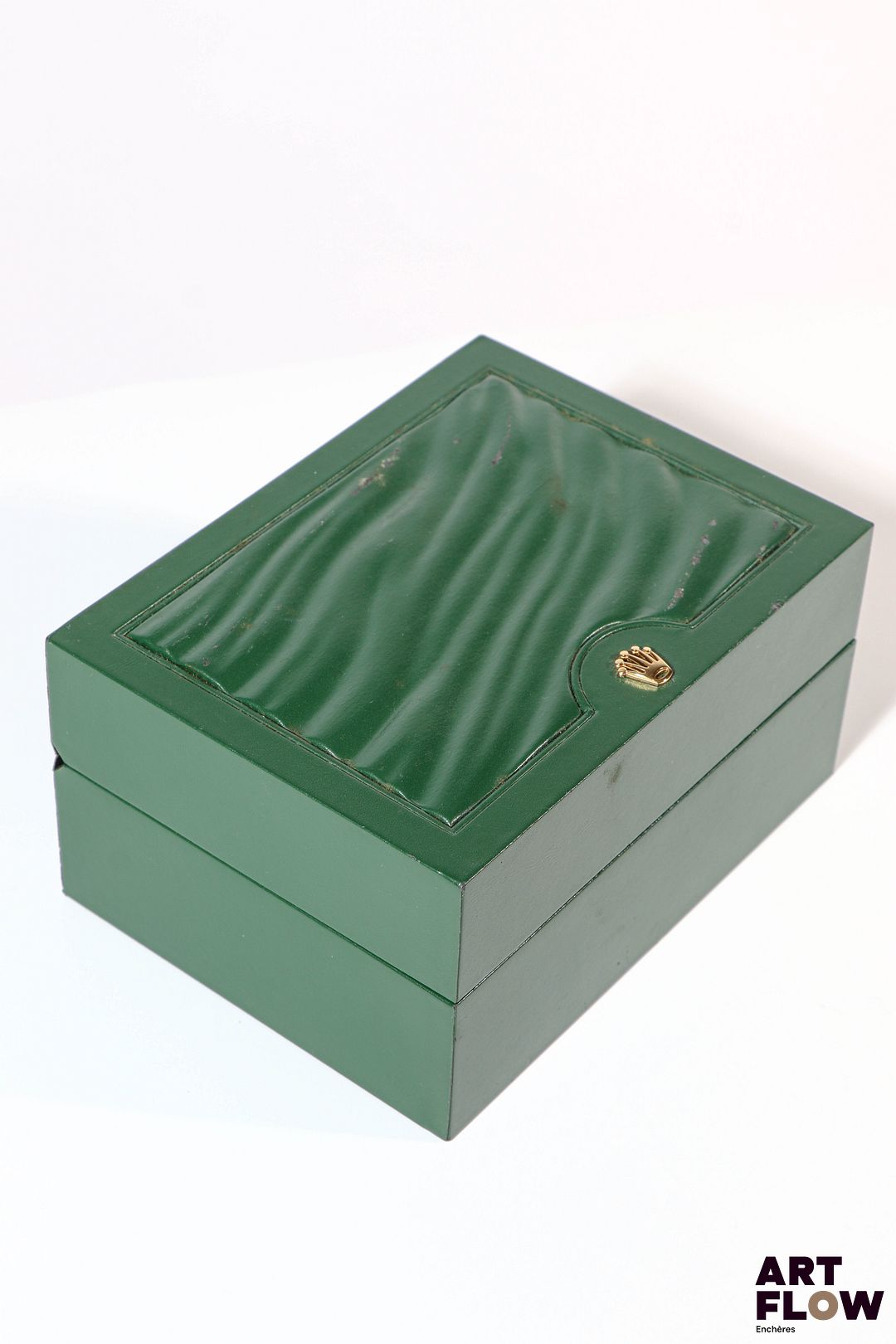 ROLEX Boîte, numérotée 39137.04 15 x 11,5 x 8 cm Accidents, usure à l'intérieur