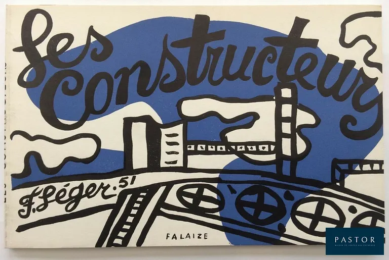 Fernand Léger (1881-1955) (d'après)
Les constructeurs, 1951

Préface de Claude Roy, Poèmes de Blaise Cendrars et Paul Eluard.
Édition originale
‎Éditions Falaize, 1951, Paris.

In-8 à l'italienne, couverture imprimée en deux tons, en SERIGRAPHIE
Extra : l'invitation originale au vernissage de l'exposition de 1951 "Les constructeurs"

Ouvrage en bon état


Expédition obligatoire, jusqu'à 5 Lithographies dans votre colis pour 14,76€ TTC en France Métropolitaine, et 29,64€ TTC pour l'Europe