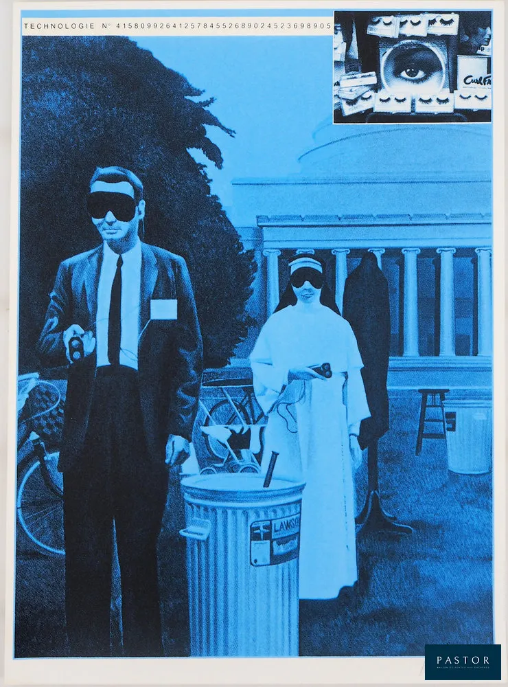 Jacques MONORY (1924-2018)
Big Brother, 1976

Sérigraphie originale (atelier Arcay)
Signée au crayon
Sur vélin BFK Rives 38 x 28 cm

INFORMATIONS : Cette sérigraphie a été publiée à l'occasion du deux centième anniversaire de la Déclaration d'Indépendance des Etats-Unis et fait partie de la série "U.S.A 76", Edition Le Club du Livre - Philippe Lebaud, limitée à 300 exemplaires non numérotés.

Excellent état


Expédition obligatoire, jusqu'à 5 Lithographies dans votre colis pour 14,76€ TTC en France Métropolitaine, et 29,64€ TTC pour l'Europe