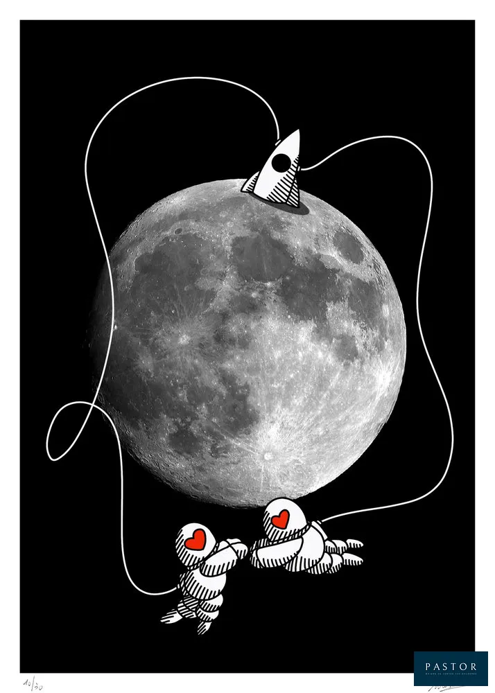 Melkio (Luca Melchionda)
Moon

Tirage pigmentaire sur papier fine art Fabriano
Ref : Tintoretto Neve 240g
Epreuve signée et numérotée par l'artiste.
Numérotation aléatoire entre 1 et 30/30.
La numérotation peut différée de la photo
Dimensions : 50 x 70 cm

Édition limitée - 30 exemplaires
Excellent état, Jamais encadrée


Expédition obligatoire, jusqu'à 5 Lithographies dans votre colis pour 14,76€ TTC en France Métropolitaine, et 29,64€ TTC pour l'Europe