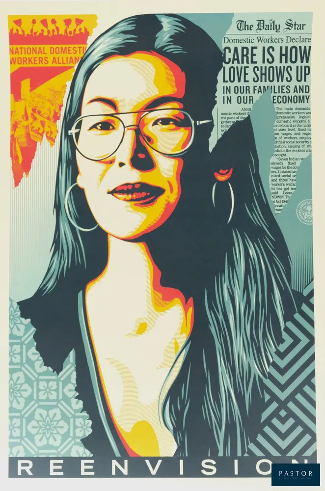 Shepard FAIREY dit OBEY GIANT (1970)
Reenvision

Lithographie originale en couleurs
Signée et datée au crayon
Sur Vélin 61 x 91 cm

Excellent état


Expédition obligatoire, jusqu'à 5 Lithographies dans votre colis pour 14,76€ TTC en France Métropolitaine, et 29,64€ TTC pour l'Europe