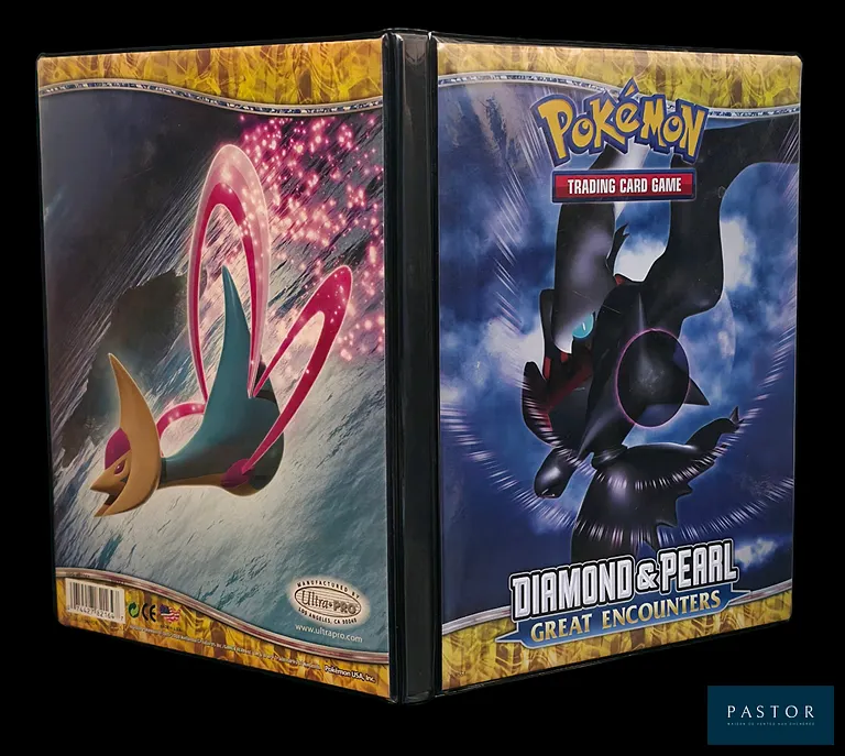 Classeur Pokémon Diamant&Perle : Duels au Sommet.
Illustration Darkrai et Cresselia. 
Format 2x2. 
Exclusivité américaine rare.