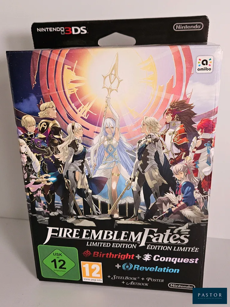 NINTENDO - 3DS. Jeu : Fire Emblem Fates. Edition Limitée. Sortie : 2016. RPG