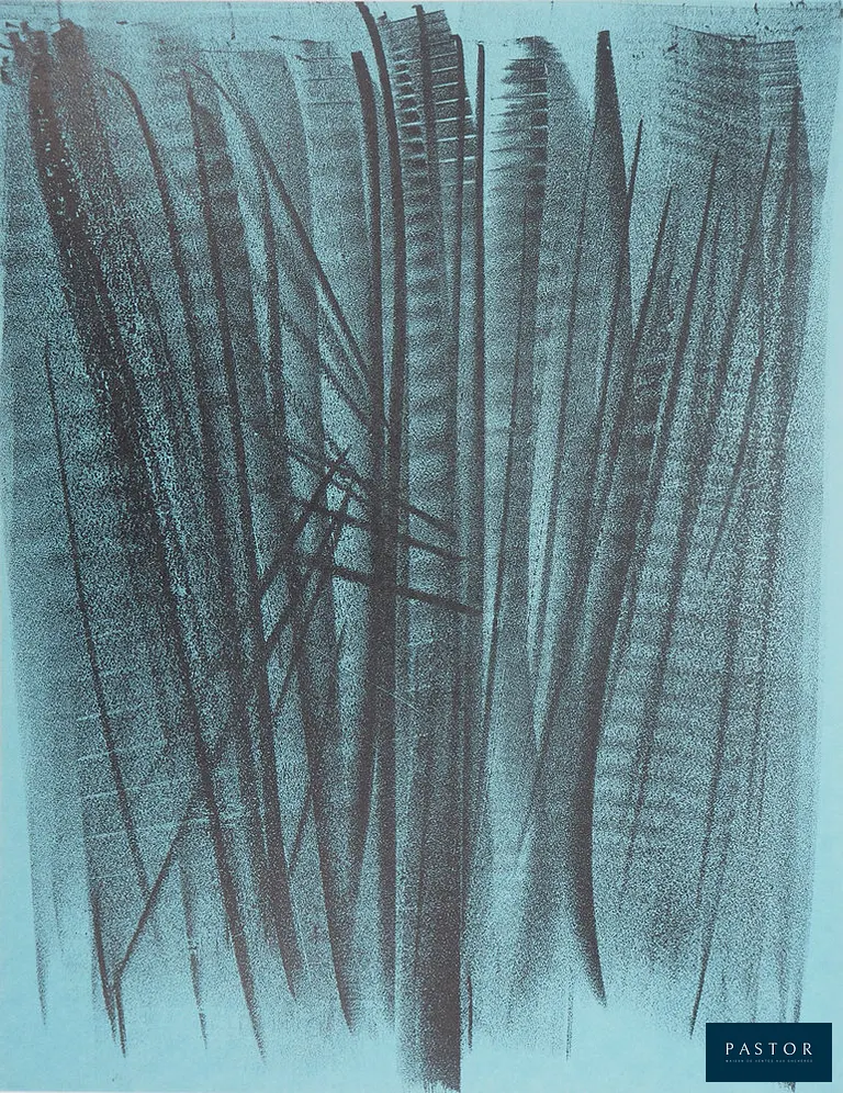 Hans HARTUNG (1904-1989)
Espoir (L127)

Lithographie originale en couleurs
Sur Vélin 24 x 31 cm
Imprimée dans les Ateliers Mourlot (Paris, France)

Excellent état

INFORMATION : Lithographie éditée par San Lazzaro en 1963

REFERENCES : Catalogue raisonné Fondation Hartung #RMM205


Expédition obligatoire, jusqu'à 5 Lithographies dans votre colis pour 14,76€ TTC en France Métropolitaine, et 29,64€ TTC pour l'Europe