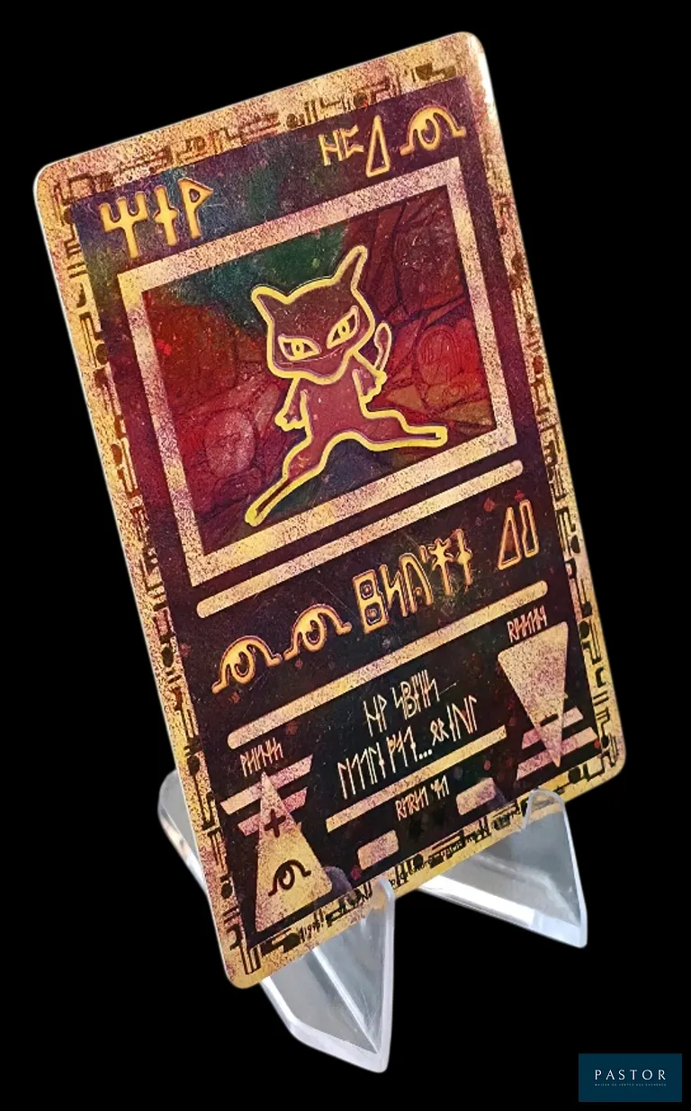 Carte Pokemon Mew Antique
Carte Promotionnelle distribuée a la sortie des premiers films au cinéma dans les années 2000.
Carte en état Excellent.