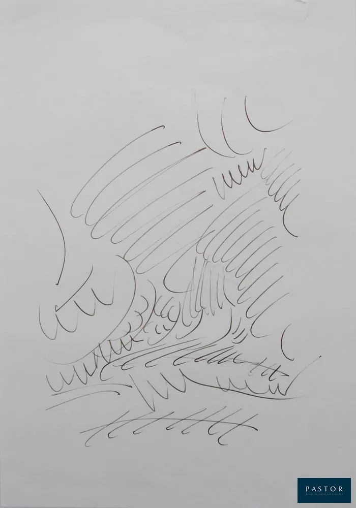 Dora MAAR (1907-1997)
Forêt surréaliste

Dessin original à l'encre de Chine
Signé au stylo bille au verso
Sur vélin 20 x 29 cm

Excellent état

INFORMATION : Provient de la succession de Dora Maar, authentifiée par le tampon (DM 1998)


Expédition obligatoire, jusqu'à 5 Lithographies dans votre colis pour 14,76€ TTC en France Métropolitaine, et 29,64€ TTC pour l'Europe