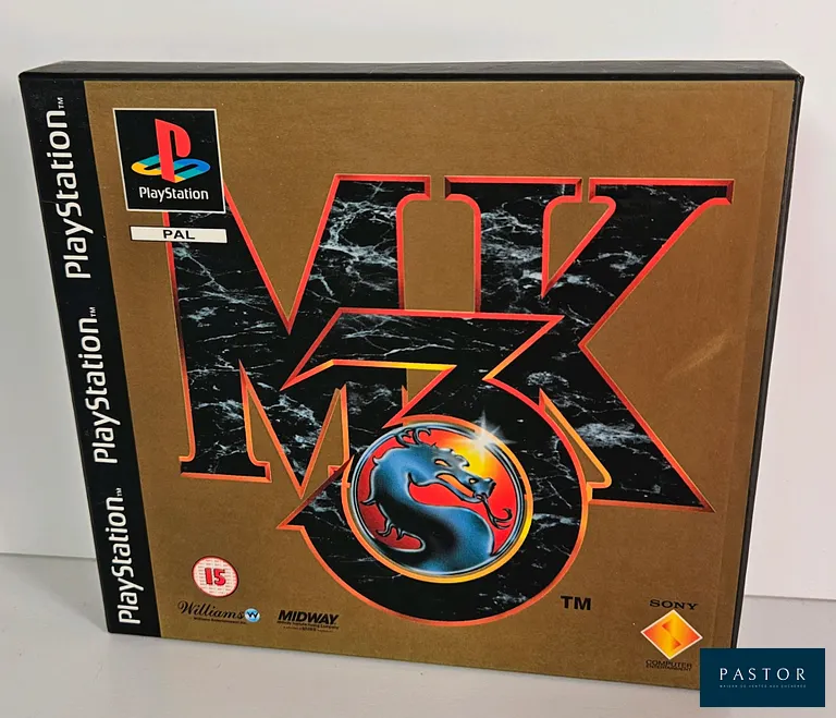 SONY - PS1 - Jeu : Mortal Kombat 3. Complet avec boite, notice, CD. Version PAL. TBE. Rare. Sortie : 1995