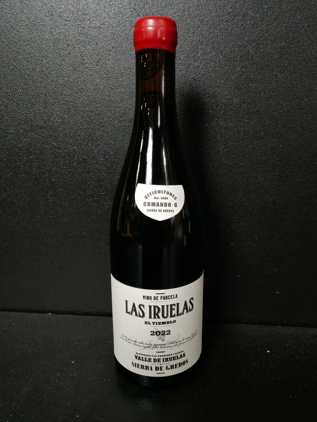 Bouteille de vin rouge Comando G Las Iruelas 2022