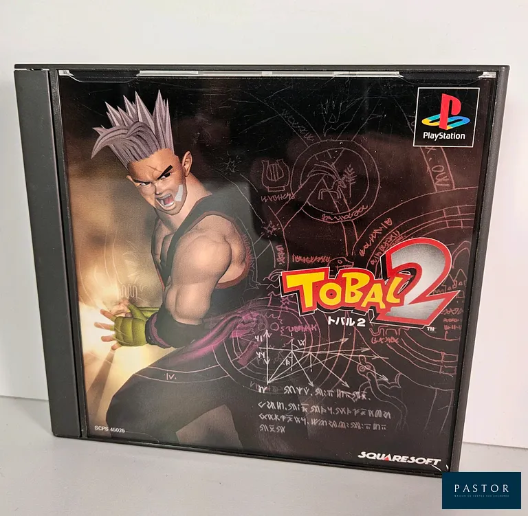 SONY - PS1 - Jeu : Tobal 2. Complet avec boite, notice, CD. Version Japonais JAP. TBE. Sortie : 1997