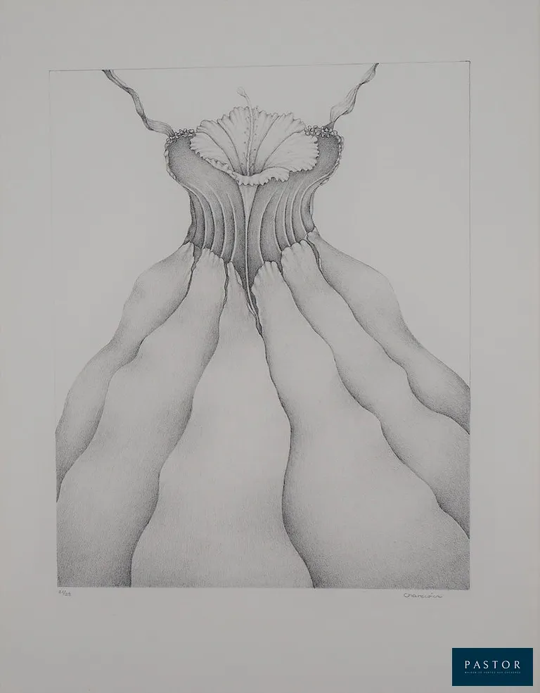 Gochka CHAREWICZ
Tour végétale

Lithographie originale sur papier vélin
Signée et numérotée sur 29ex
42 x 32 cm

INFORMATIONS : Cette série de lithographies est inspirée du recueil de poèmes "Herbier Lunaire" de Michel Butor

Excellent état


Expédition obligatoire, jusqu'à 5 Lithographies dans votre colis pour 14,76€ TTC en France Métropolitaine, et 29,64€ TTC pour l'Europe