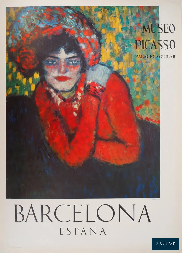 Pablo PICASSO (1881-1973)
L'attente, 1966

Affiche originale d'époque (offset haute qualité)
Signée dans la planche
Sur papier 76 x 54 cm

REFERENCES : Catalogue raisonné des affiches originales de Picasso, Czwiklitzer #273

INFORMATION : Editée par le Museo Picasso" (Barcelone) en 1966, du vivant de l'artiste et sous sa supervision.

Excellent état


Expédition obligatoire, jusqu'à 5 Lithographies dans votre colis pour 14,76€ TTC en France Métropolitaine, et 29,64€ TTC pour l'Europe