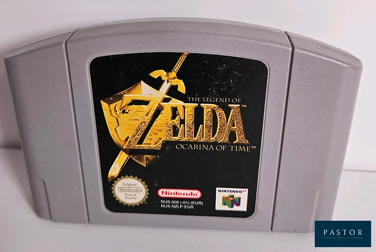 NINTENDO - N64. Jeu : The Legend of Zelda : Ocarina of Time en loose. Version EUR. Sortie : 1997. Aventure