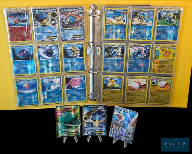 Full set Pokémon - Série XY 1 (1ère série du bloc XY).
Contient toutes les cartes de la série dans leur version Reverse.
État global Excellent/Near Mint, en français.