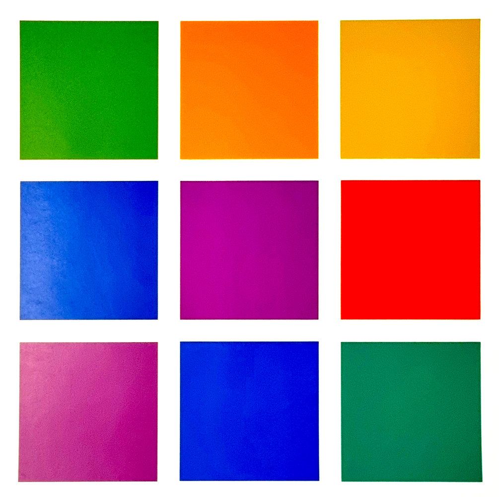Jo Delahaut Sans titre (série chromatique), 1983 Sérigraphie originale Editeur : Jo Delahaut et Acte III Bon état (trace plis dans les coins) 70 X 70 cm Jo Delahaut (1911-1992) est un peintre belge majeur de l&rsquo;abstraction géométrique. Son œuvre se caractérise par des formes rigoureuses, des lignes nettes et une recherche constante d&rsquo;équilibre entre couleur et structure, influencé par le constructivisme et l&rsquo;art concret. Expédition obligatoire, jusqu&rsquo;à 5 Lithographies dans votre colis pour 14,76€ TTC en France Métropolitaine, et 29,64€ TTC pour l&rsquo;Europe