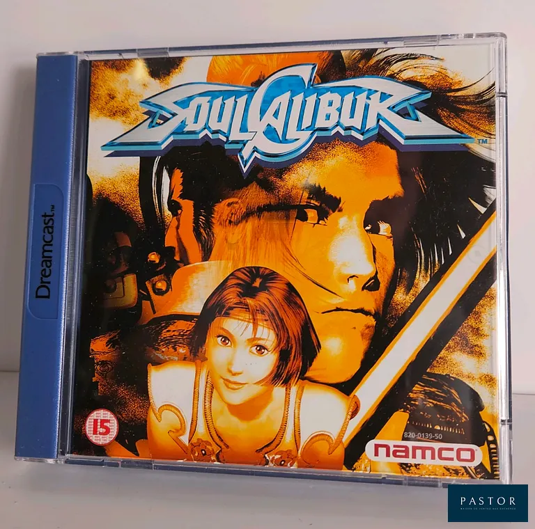 SEGA - DREAMCAST. Jeu : Soulcalibur. Complet avec boite, notice et CD. TBE. Culte. Sortie : 1999