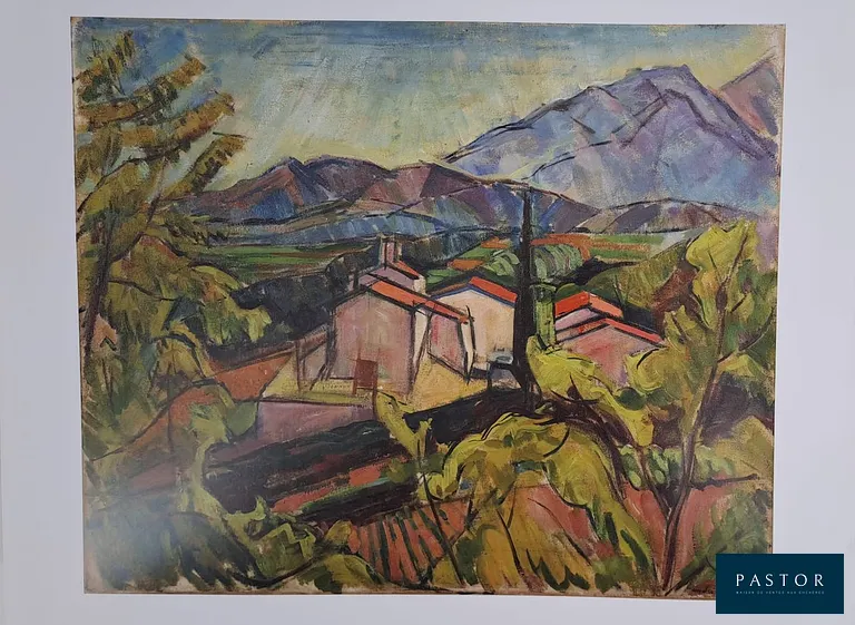 André Masson (d'après) (1896-1987)
Le couvent des capucins

Impression d'art sur papier épais
Signée dans la planche
Publiée par le musée de Céret
Dimensions : 50 x 54 cm environ

Très bon état

copyright Adagp Paris 2019
D'après le couvent des capucins d'André Masson, huile sur toile de 1919


Expédition obligatoire, jusqu'à 5 Lithographies dans votre colis pour 14,76€ TTC en France Métropolitaine, et 29,64€ TTC pour l'Europe