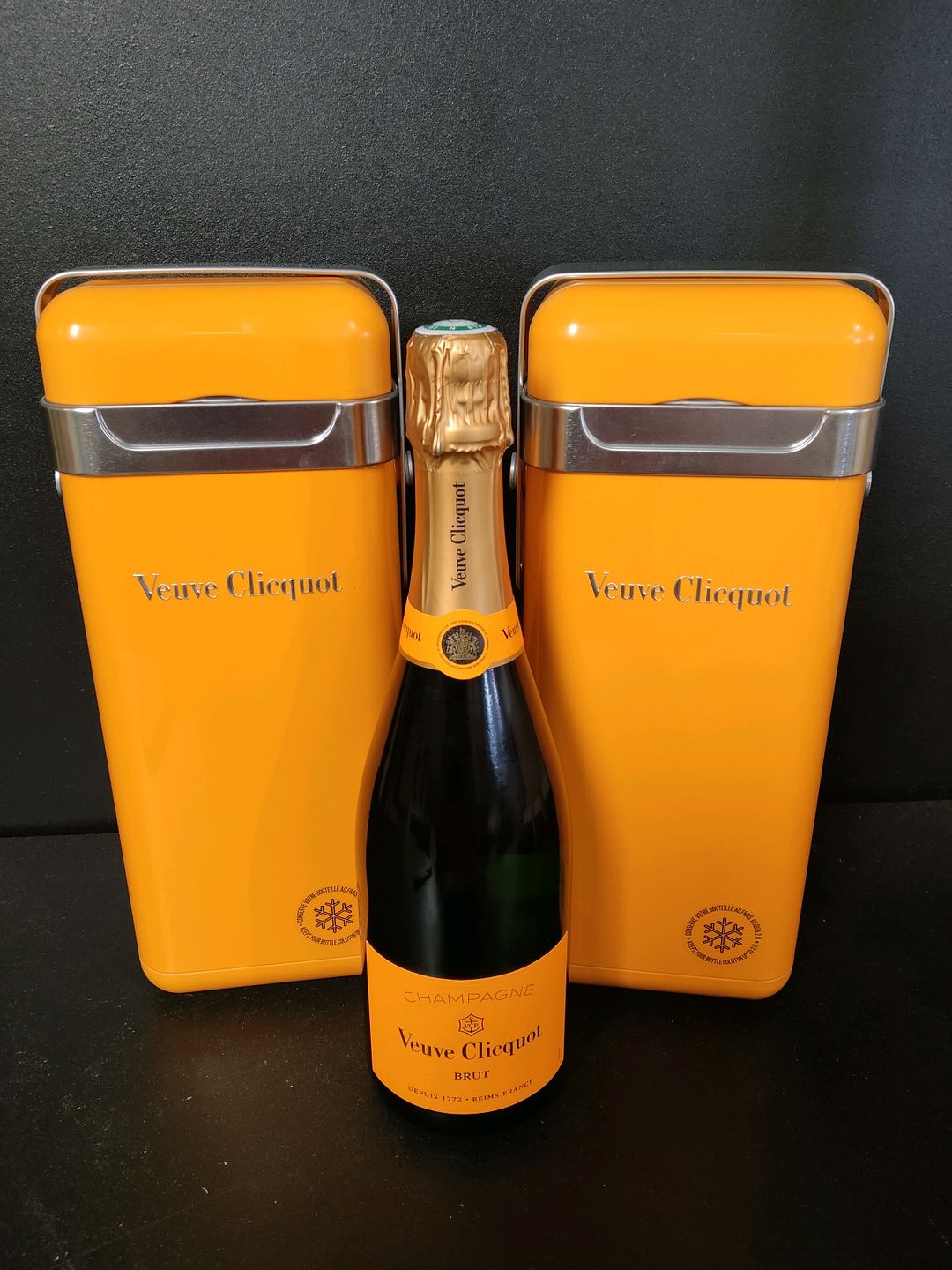 2 Bouteilles de Veuves Clicquot Brut