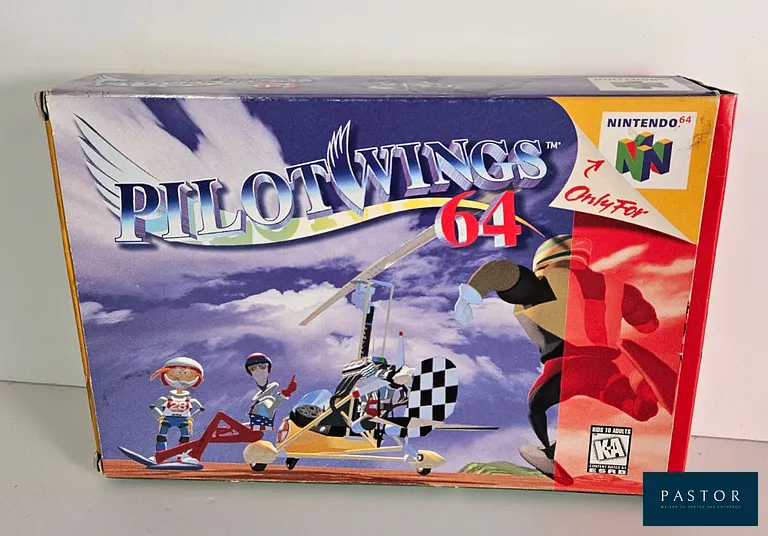 NINTENDO - N64 - Jeu : Pilotwings 64. Complet avec boite, notice, cartouche. Version US. Sortie : 1996