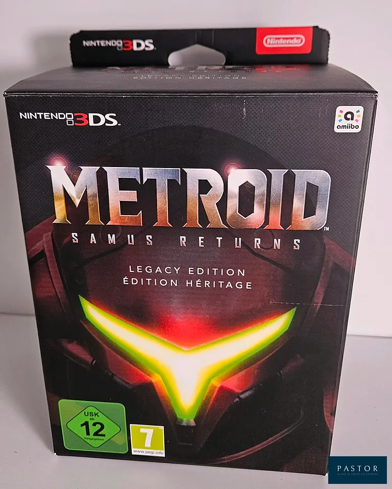 NINTENDO - 3DS. Jeu : Metroid Samus Returns. Edition Héritage. Neuf. Sortie : 2017. Version : EUR. Action/Aventure