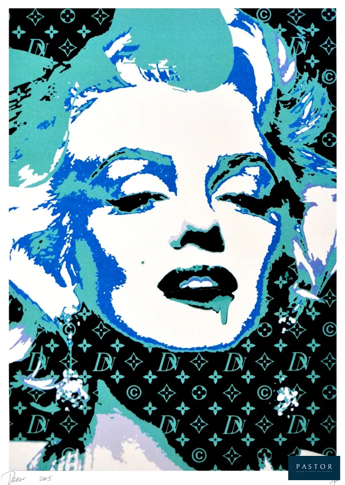 Death NYC
  Monroe Glow Blue
  
  Sérigraphie
  Édition limitée à 100 épreuves - Datée 2015
  Signée et numérotée par l'artiste au crayon : Numérotée AP (Epreuve d'artiste)
  Taille : 32x45 cm - Papier d'art 300g
  Certificat d'authenticité signé de l'artiste + cachet
  Etat neuf, provenance en direct de l'artiste (Agent de l'artiste de 2014 à 2015)


Expédition obligatoire, jusqu'à 5 Lithographies dans votre colis pour 14,76€ TTC en France Métropolitaine, et 29,64€ TTC pour l'Europe