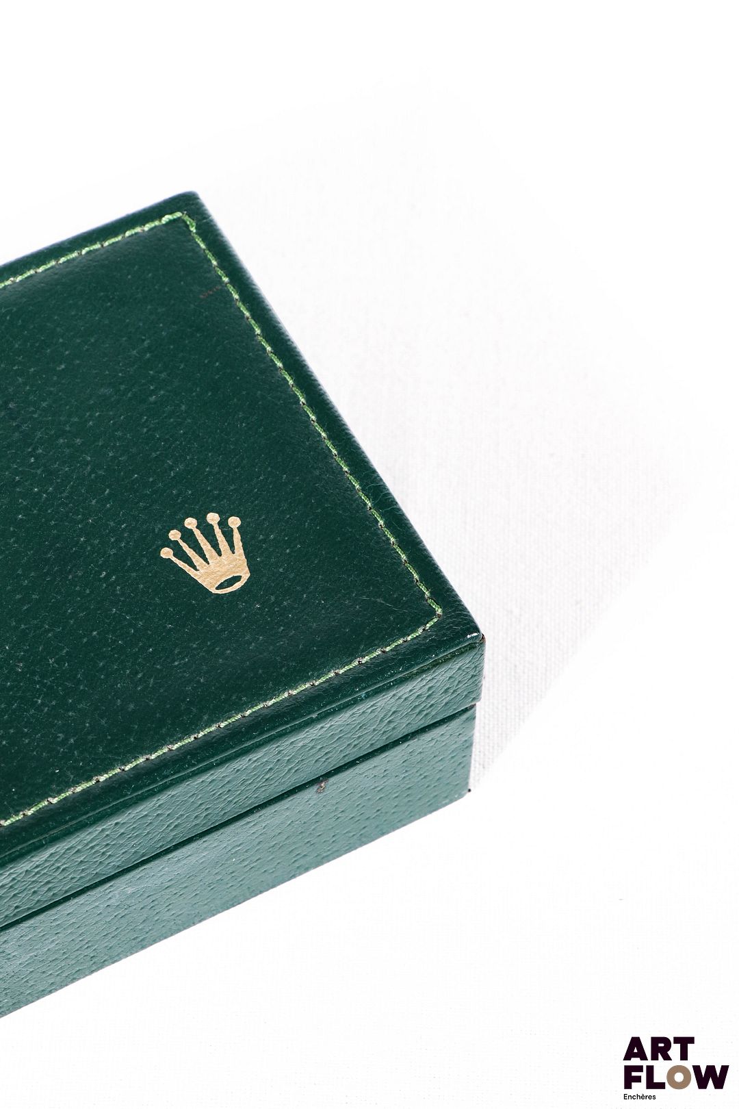 ROLEX Boîte, numérotée 68.00.06 10 x 14,5 x 5 cm Petites usures d'usage, tâches