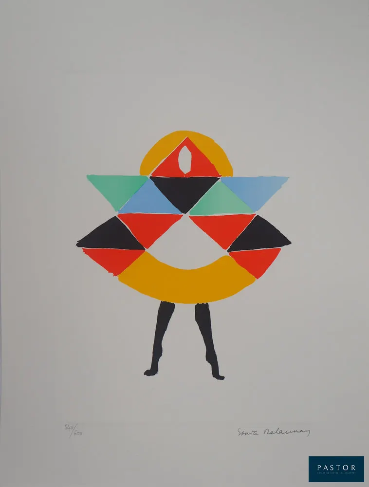Sonia DELAUNAY (d'après)
Carnaval

Lithographie
Signée dans la planche
Numéroté /600 exemplaires
Sur vélin 40 x 30 cm
Edition Artcurial

Excellent état


Expédition obligatoire, jusqu'à 5 Lithographies dans votre colis pour 14,76€ TTC en France Métropolitaine, et 29,64€ TTC pour l'Europe