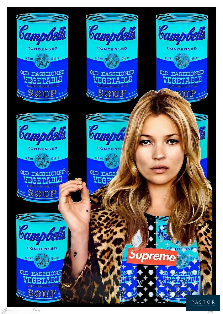 Death NYC
  Kate Moss $ Purple
  
  Sérigraphie
  Édition limitée à 100 épreuves - Datée 2015
  
  Signée et numérotée par l'artiste au crayon : Numérotée 88/100
  Taille : 32x45cm - Papier d'art 300g
  Certificat d'authenticité signé de l'artiste + cachet
  Etat neuf, jamais encadrée, provenance en direct de l'artiste (Agent de l'artiste de 2014 à 2015)


Expédition obligatoire, jusqu'à 5 Lithographies dans votre colis pour 14,76€ TTC en France Métropolitaine, et 29,64€ TTC pour l'Europe